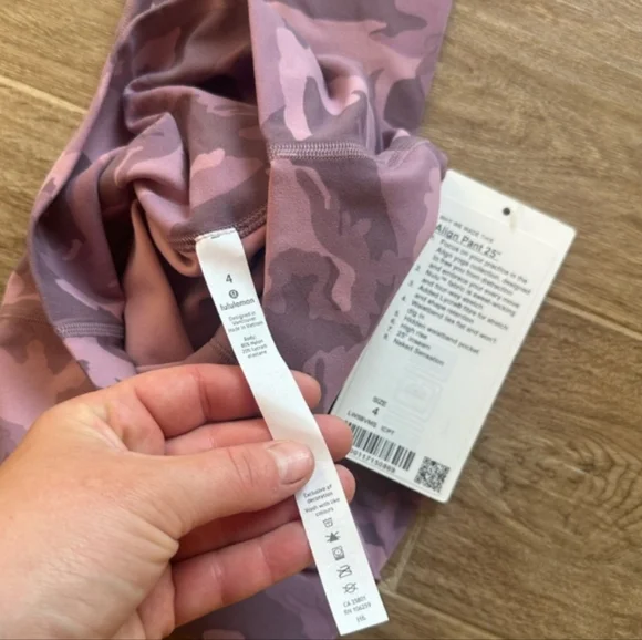 NWT 🍋 Lululemon 🍋 Align 25" Size 4 - Picture 3 of 12